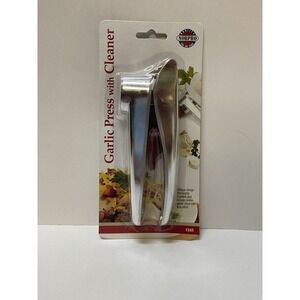 Norpro Garlic Press with‎ Cleaner Stainless Steel Kitchen Tool
